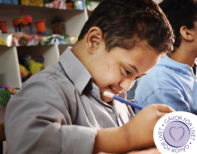 Gåvoshoppen - skolgång, Egypten